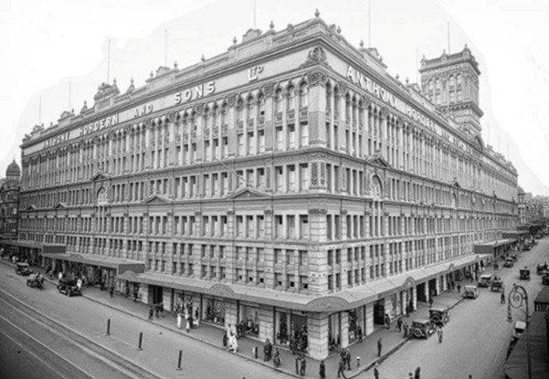 Corner building, second view