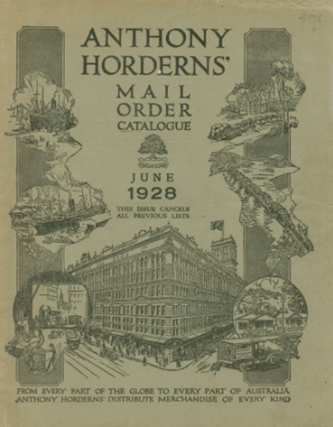 Mail order catalogue illustration