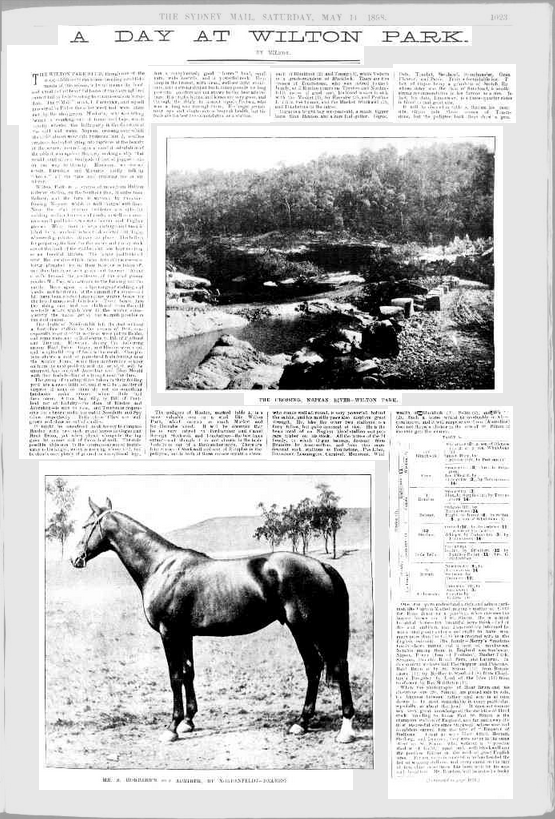 Sydney Mail article, May 1898