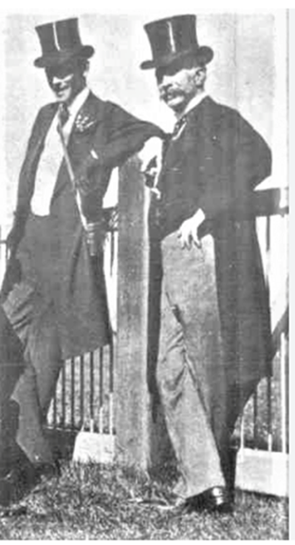 Two gentlemen at Wilton Park